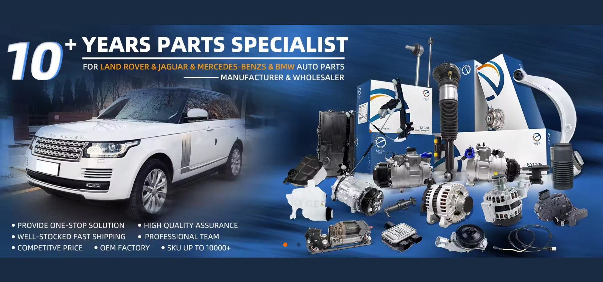 jakość Części samochodowe do Land Rovera fabryka