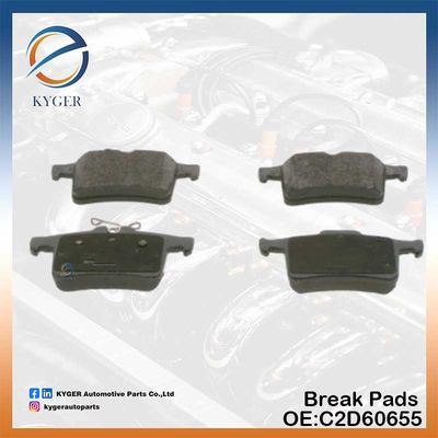 kupować C2D60655 C2D3792 Akcesoria samochodowe Pady hamulcowe 4 sztuk na zestaw dla Jaguar XF XK XJ S-TYPE produkcja online