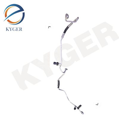 KYGER System chłodzenia części samochodowych A/C Kondycjoner przewód z kondensatora C2Z23174 Dla Jaguara XF 2009 - 2015 X250