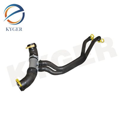 System chłodzenia wysokiej jakości KYGER C2D17856 Radiator Hose Radiator Pipe Fit For Jaguar XJ 2010-2019 X351
