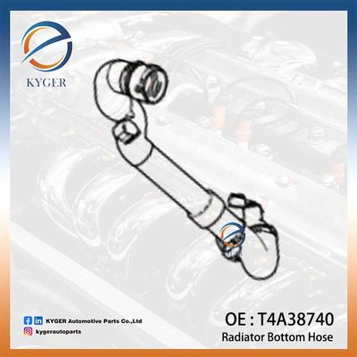 Części silnika samochodowego, chłodnicy samochodowej, węża dolna, rurka wodna T4A38740 T2H54332 T2H52877 dla Jaguara F-PACE X761